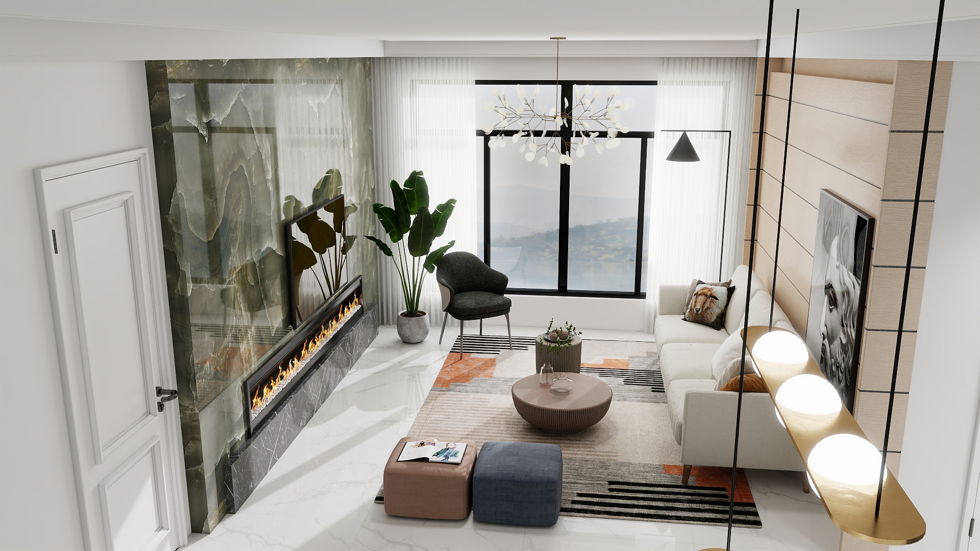 Sereno Heights Living Room